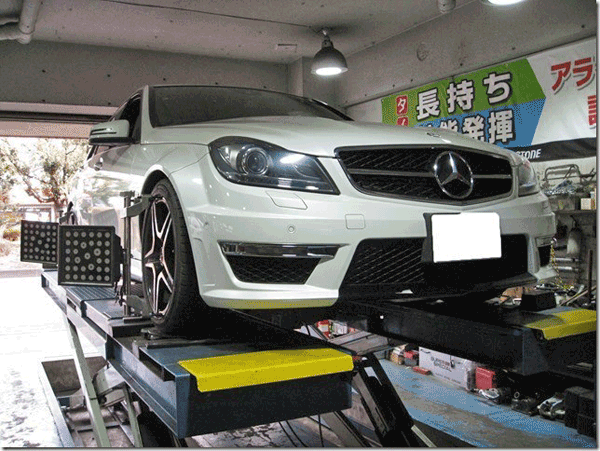 AMG　C63（W204）、中古で購入後からウォンウォン、ウォンとうなり音がヒドイ