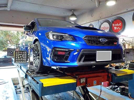 ＷＲＸ　Ｓ4　ＴＳＩのｱﾗｲﾒﾝﾄ調整