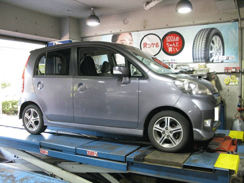 ホンダ・ライフの足回り交換作業 KYBの「New SR Special」ダンパーを組んでみました
