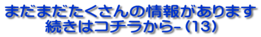 まだまだたくさんの情報があります 続きはコチラから-（13）